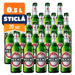 Becks sticla 0.5 L